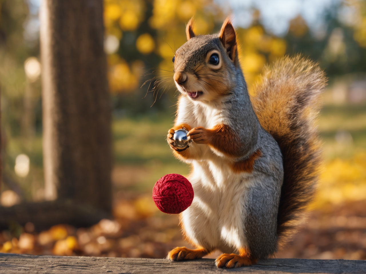 The Tale of Sammy the Mischievous Squirrel: A Lesson in Pranks, Promises, and Shiny Doorknobs